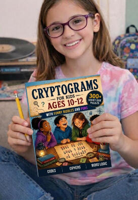 Cryptograms for Kids Ages 10-12 Cryptograms for Kids Ages 10-12 Cover